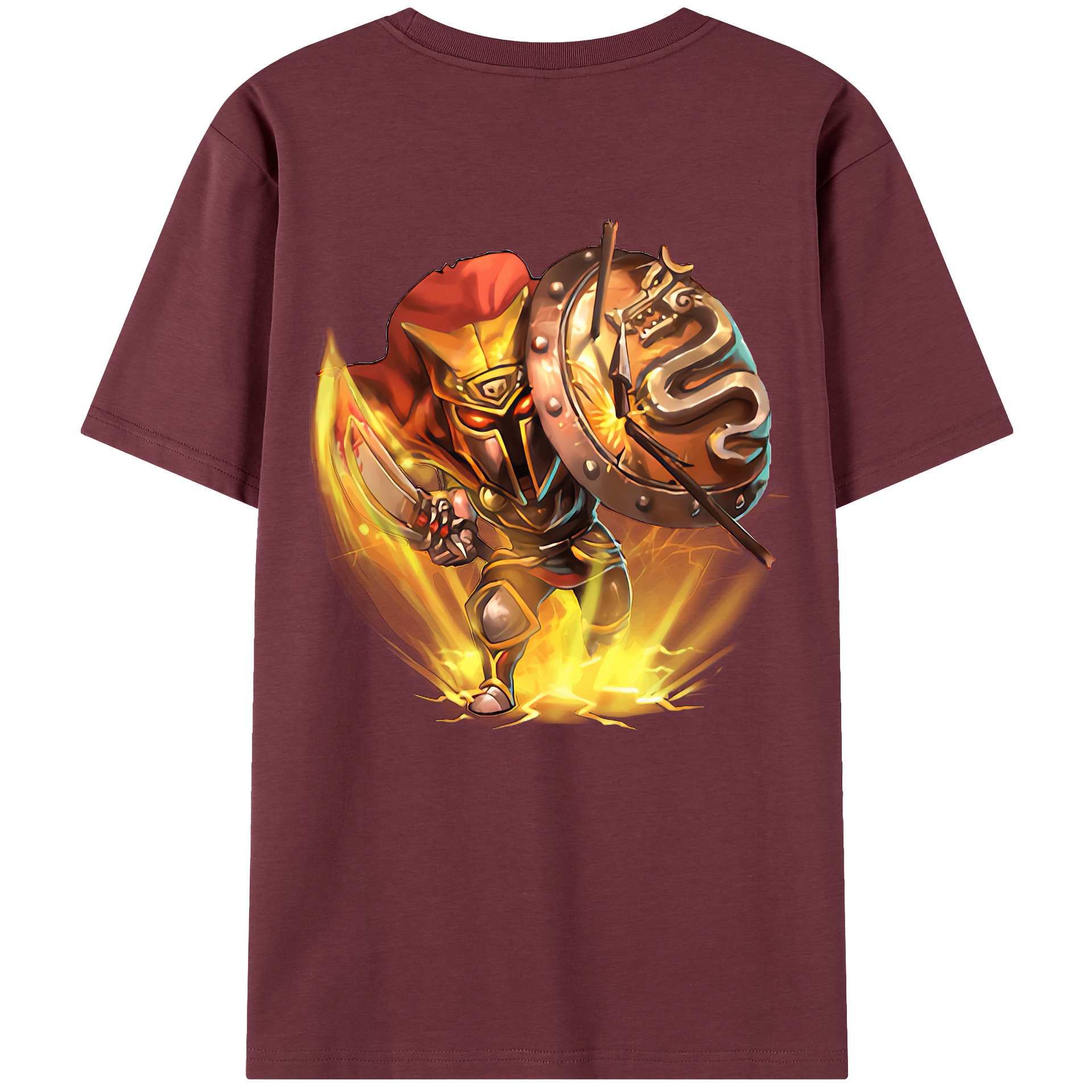 リーグ・オブ・レジェンド League of Legends LOL 綿100％半袖Tシャツ（背面プリント）